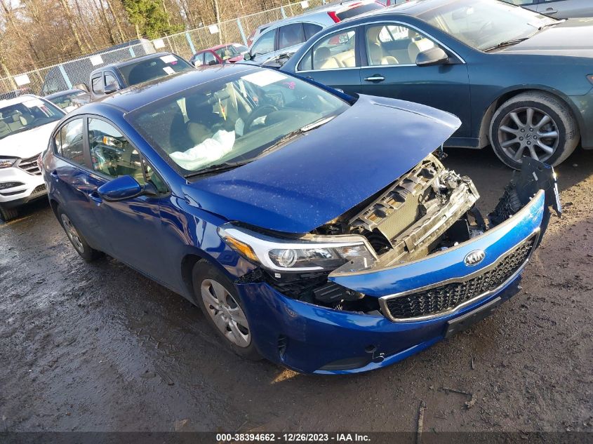 2017 KIA FORTE LX - 3KPFK4A7XHE143435