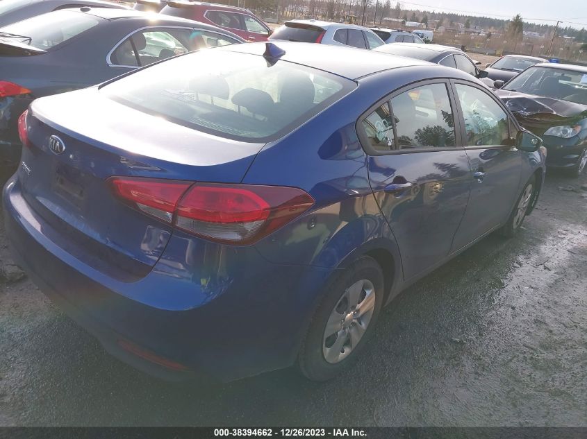2017 KIA FORTE LX - 3KPFK4A7XHE143435
