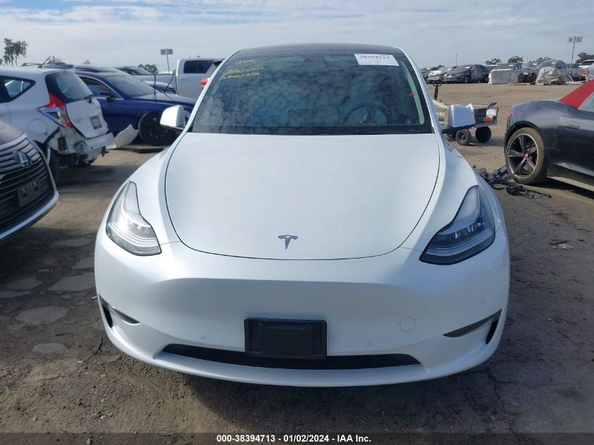 2022 TESLA MODEL Y LONG RANGE DUAL MOTOR ALL-WHEEL DRIVE - 7SAYGDEE1NF339467