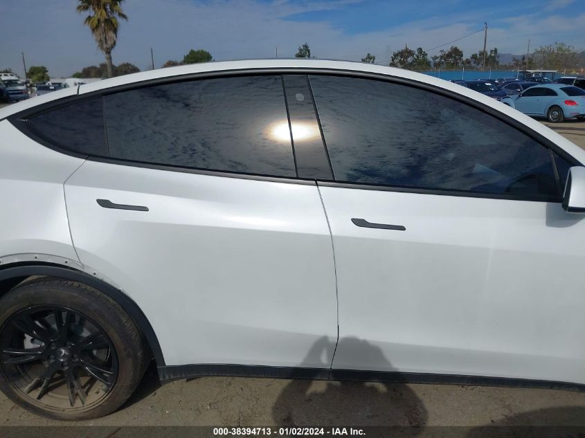 2022 TESLA MODEL Y LONG RANGE DUAL MOTOR ALL-WHEEL DRIVE - 7SAYGDEE1NF339467