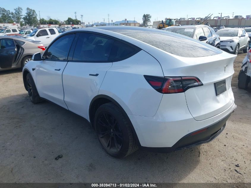 2022 TESLA MODEL Y LONG RANGE DUAL MOTOR ALL-WHEEL DRIVE - 7SAYGDEE1NF339467