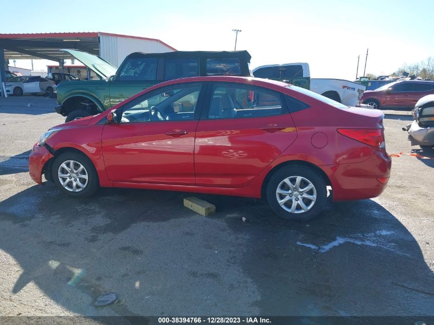 2014 HYUNDAI ACCENT GLS - KMHCT4AE7EU675183