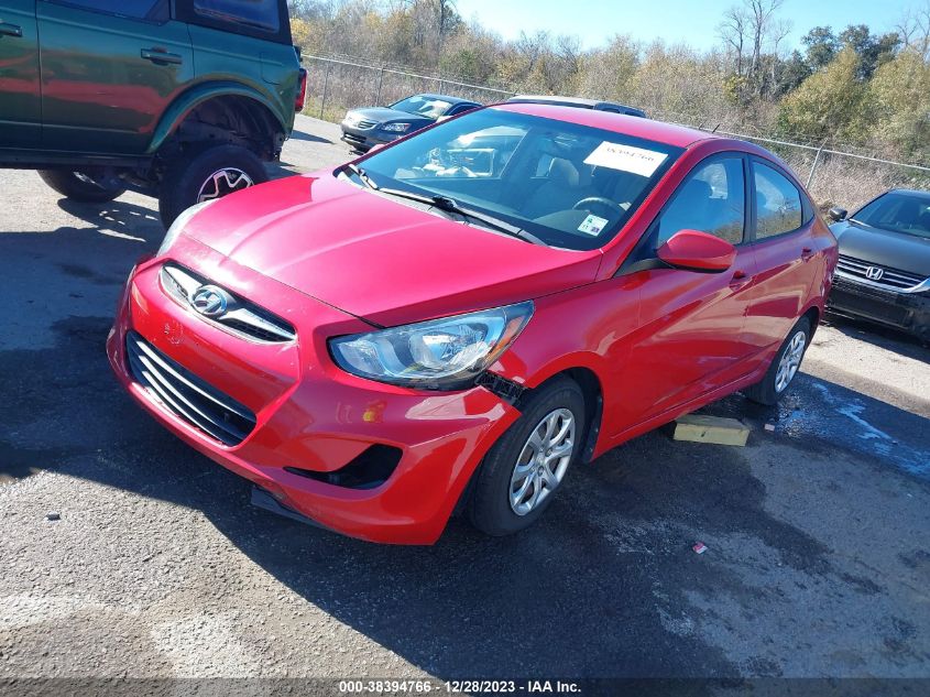 2014 HYUNDAI ACCENT GLS - KMHCT4AE7EU675183