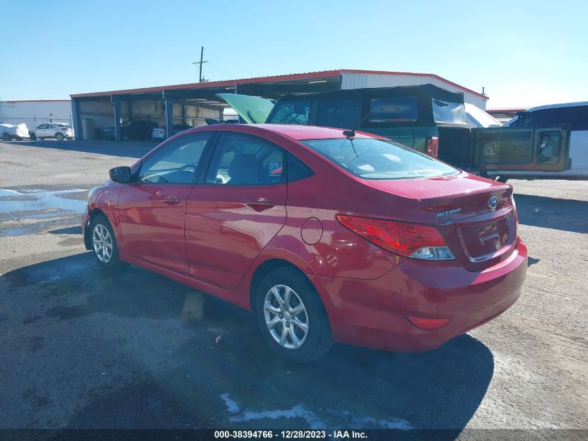 2014 HYUNDAI ACCENT GLS - KMHCT4AE7EU675183