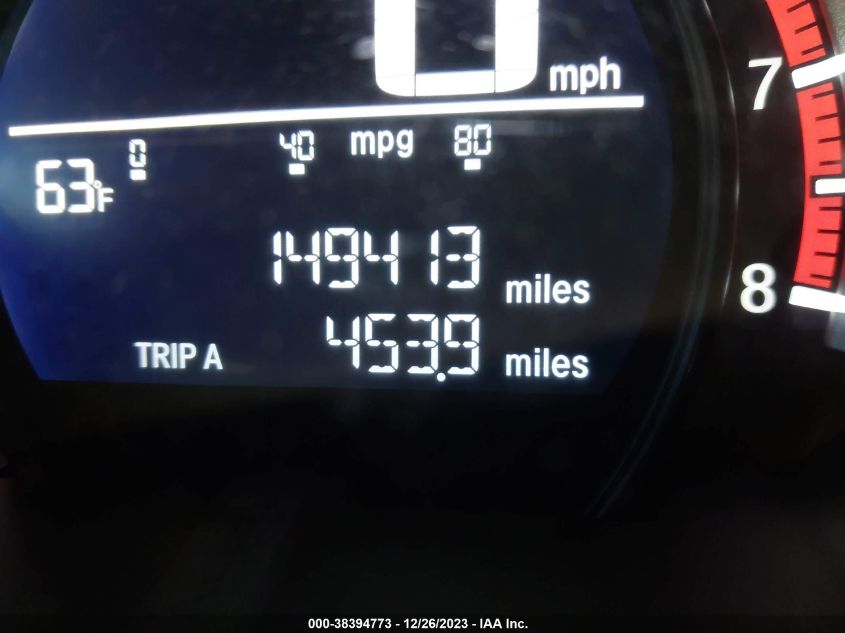 2018 HONDA CIVIC SPORT - SHHFK7H43JU206743