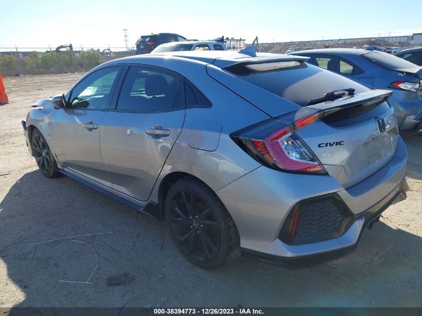 2018 HONDA CIVIC SPORT - SHHFK7H43JU206743