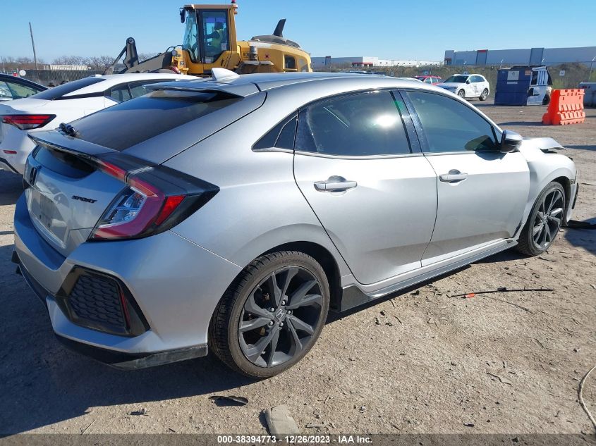 2018 HONDA CIVIC SPORT - SHHFK7H43JU206743