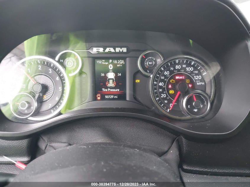 2019 RAM 1500 BIG HORN/LONE STAR - 1C6RRFBGXKN903733