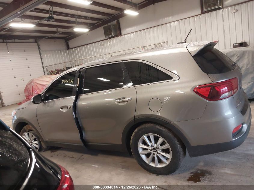 2019 KIA SORENTO 2.4L LX - 5XYPGDA39KG552569