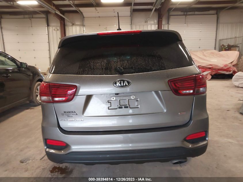 2019 KIA SORENTO 2.4L LX - 5XYPGDA39KG552569