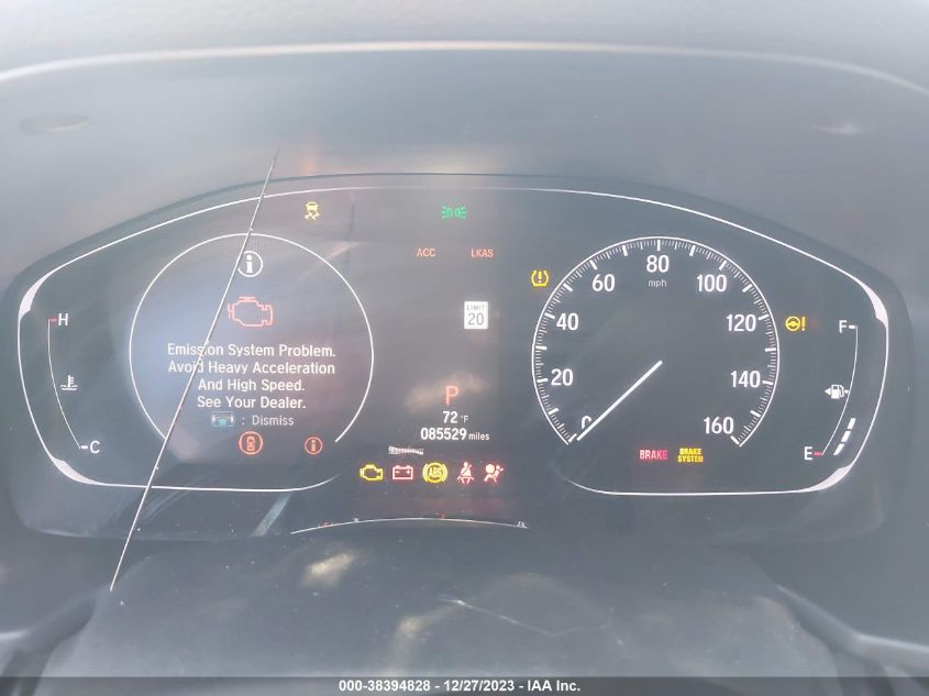 2018 HONDA ACCORD SPORT - 1HGCV1F3XJA222290