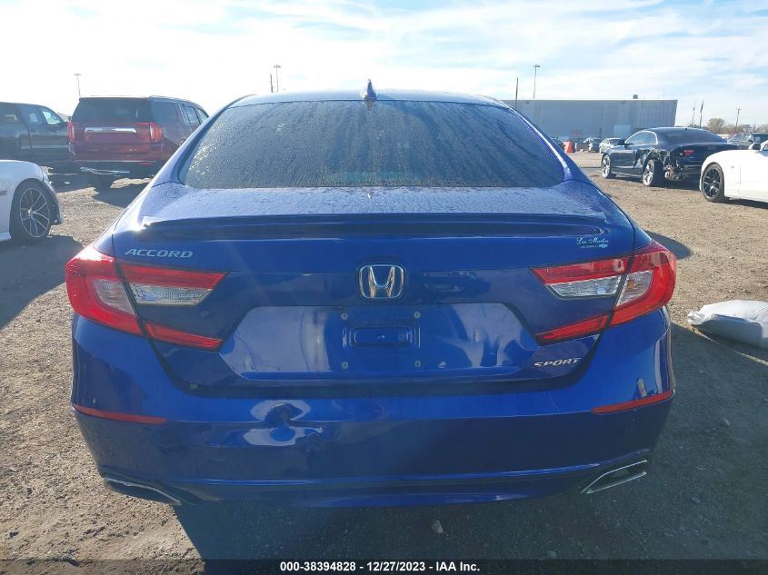 2018 HONDA ACCORD SPORT - 1HGCV1F3XJA222290