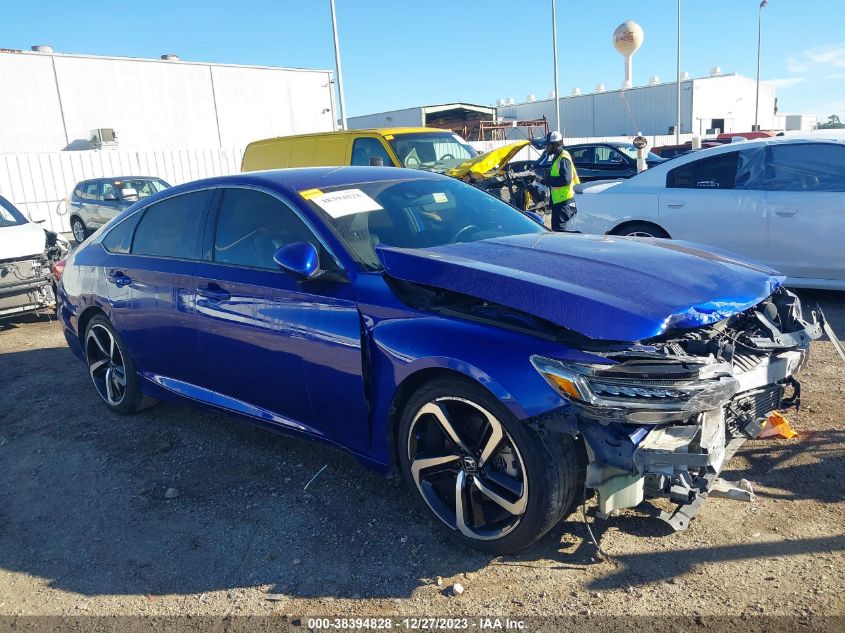 2018 HONDA ACCORD SPORT - 1HGCV1F3XJA222290