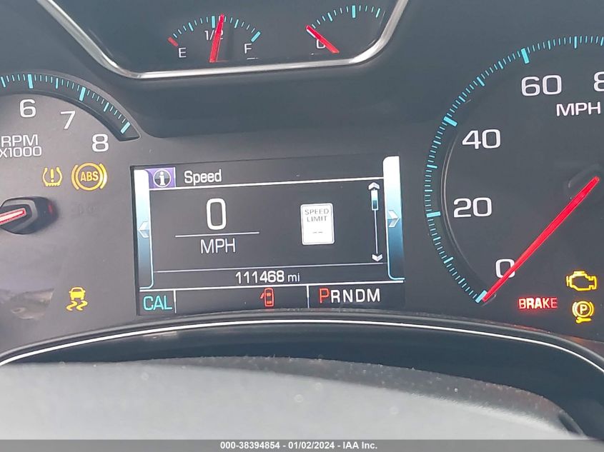 2018 CHEVROLET IMPALA 2LZ - 2G1125S38J9164552