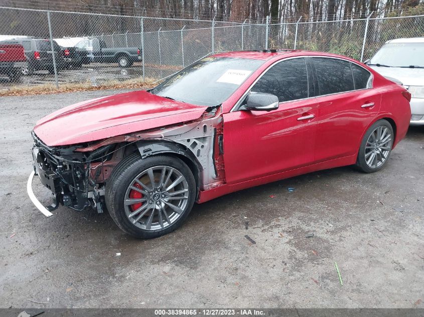 2018 INFINITI Q50 RED SPORT 400 - JN1FV7AP2JM460547