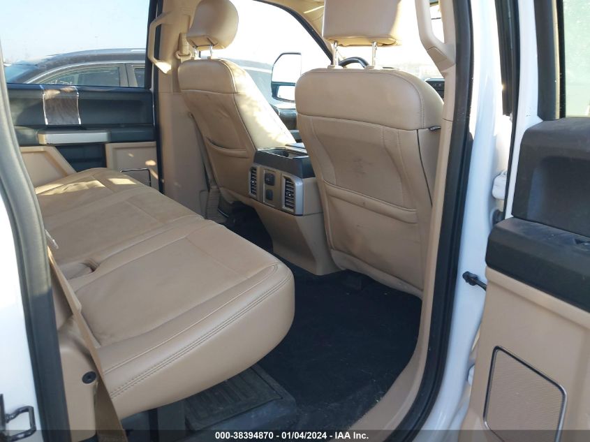 2017 FORD F-250 LARIAT - 1FT7W2BT0HEC46612