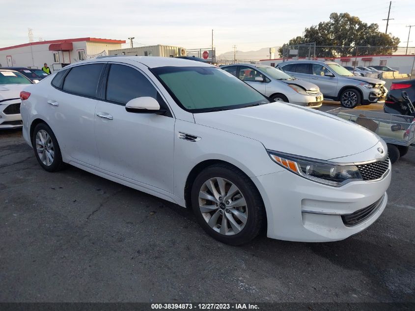 2017 KIA OPTIMA EX - 5XXGU4L30HG129429