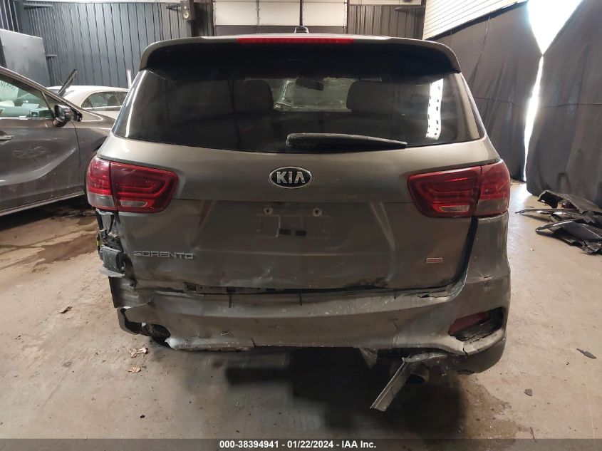 2019 KIA SORENTO 2.4L LX - 5XYPGDA30KG543324