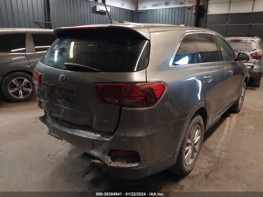 2019 KIA SORENTO 2.4L LX - 5XYPGDA30KG543324