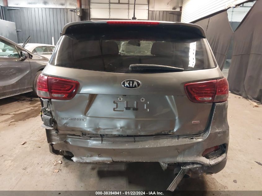 2019 KIA SORENTO 2.4L LX - 5XYPGDA30KG543324