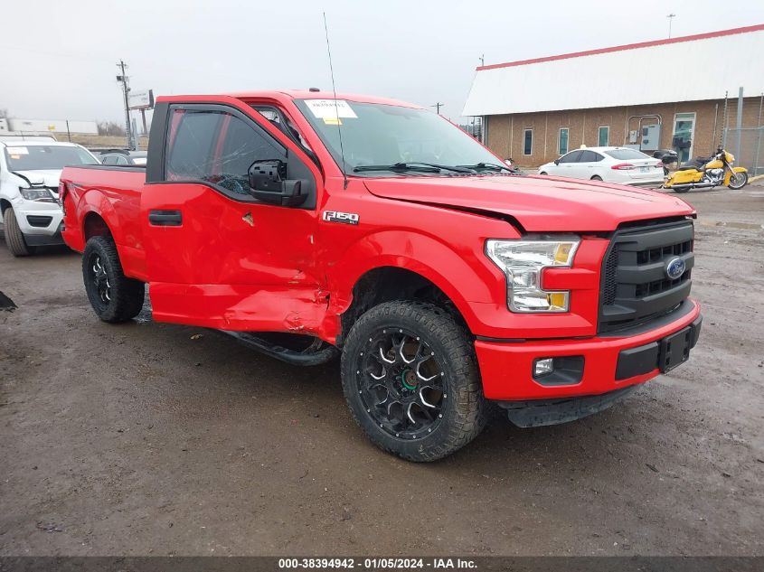 2016 FORD F-150 XL - 1FTEX1C81GKE82291