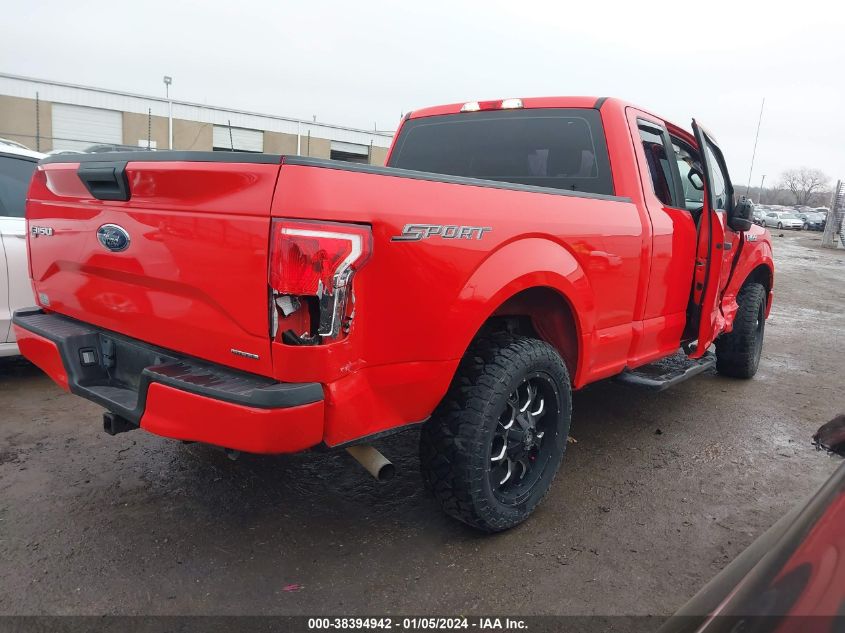 2016 FORD F-150 XL - 1FTEX1C81GKE82291