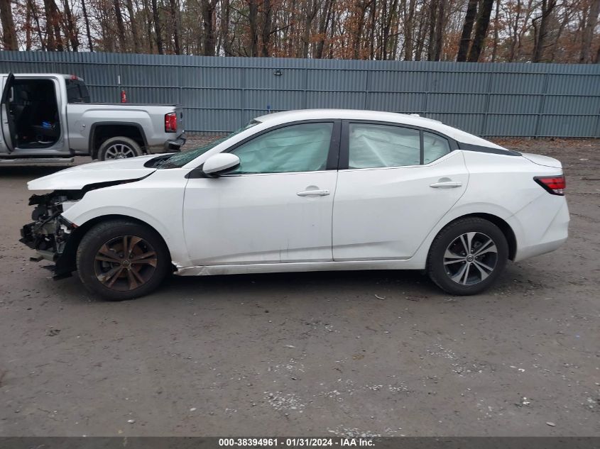 2021 NISSAN SENTRA SV XTRONIC CVT - 3N1AB8CV7MY218276
