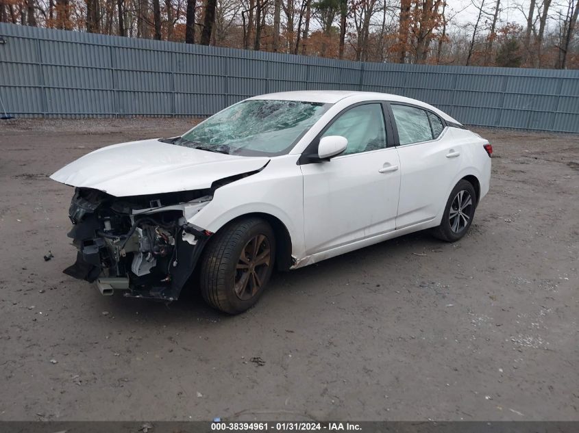 2021 NISSAN SENTRA SV XTRONIC CVT - 3N1AB8CV7MY218276