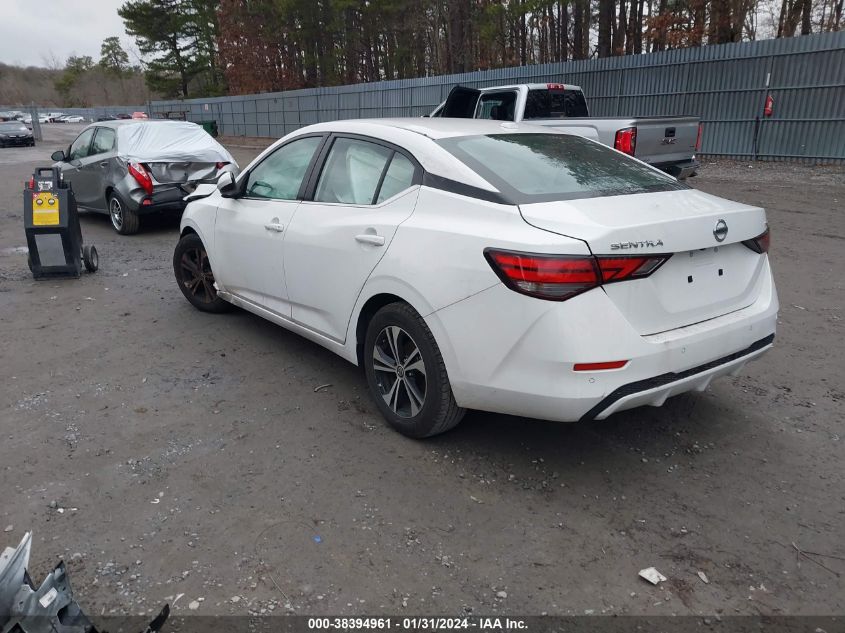 2021 NISSAN SENTRA SV XTRONIC CVT - 3N1AB8CV7MY218276
