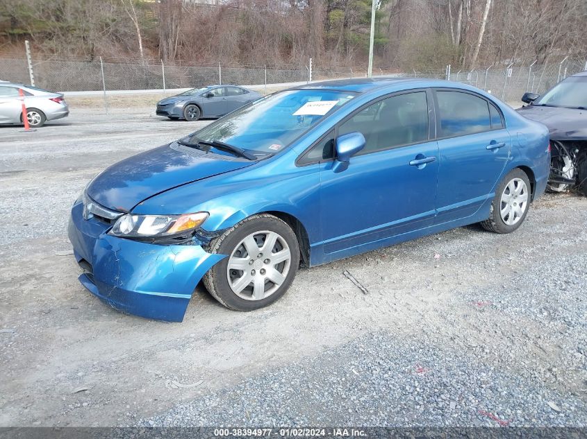 1HGFA165X6L056102 | 2006 HONDA CIVIC