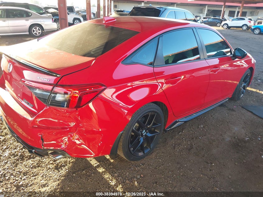 VIN 2HGFE2F53NH502810 2022 HONDA CIVIC SPORT