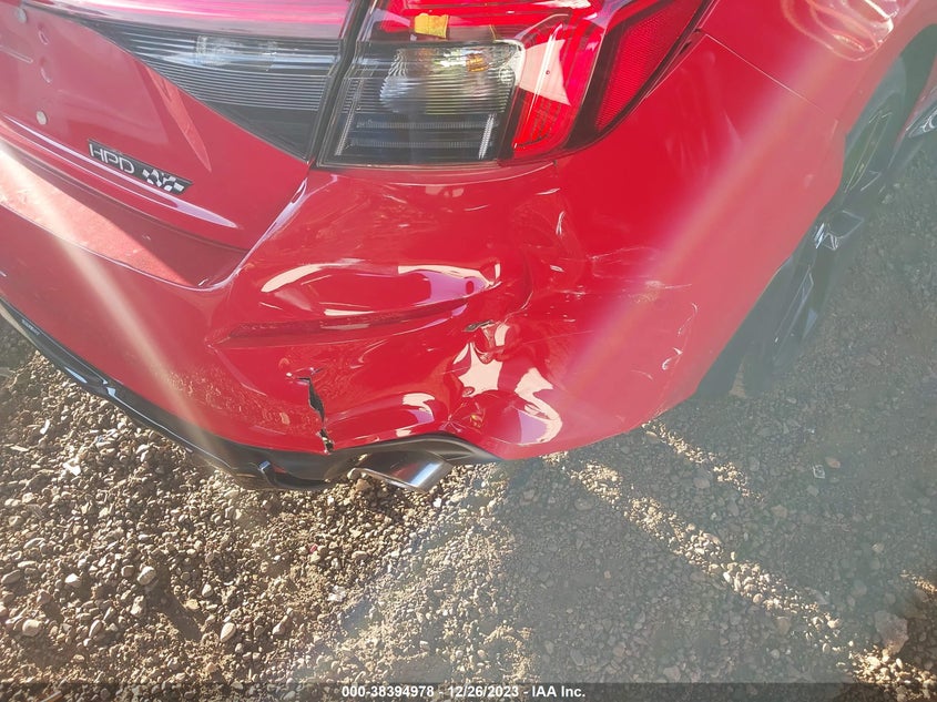 VIN 2HGFE2F53NH502810 2022 HONDA CIVIC SPORT