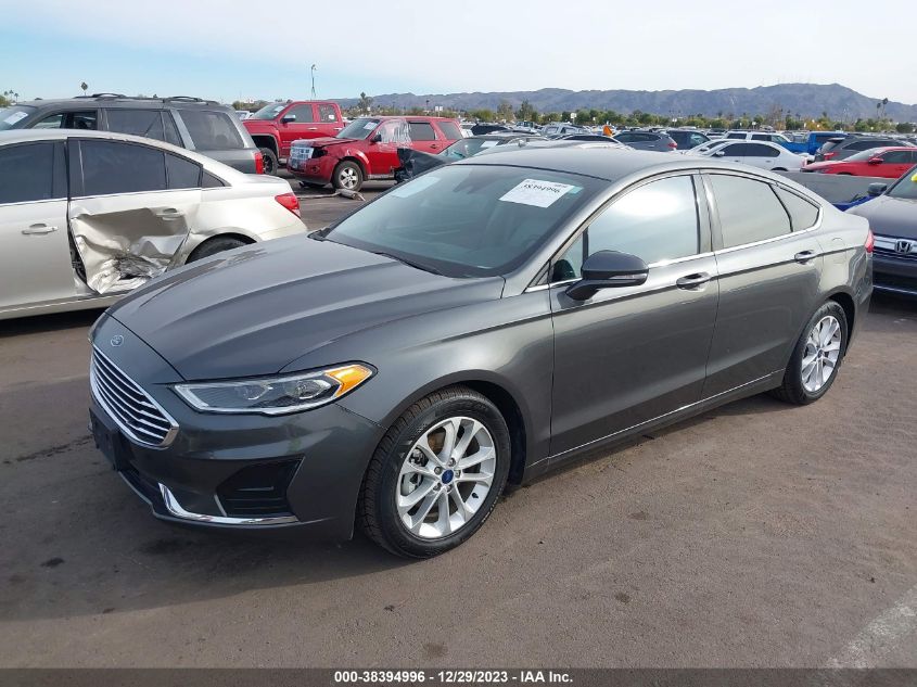 2020 FORD FUSION HYBRID SEL - 3FA6P0MU9LR263021