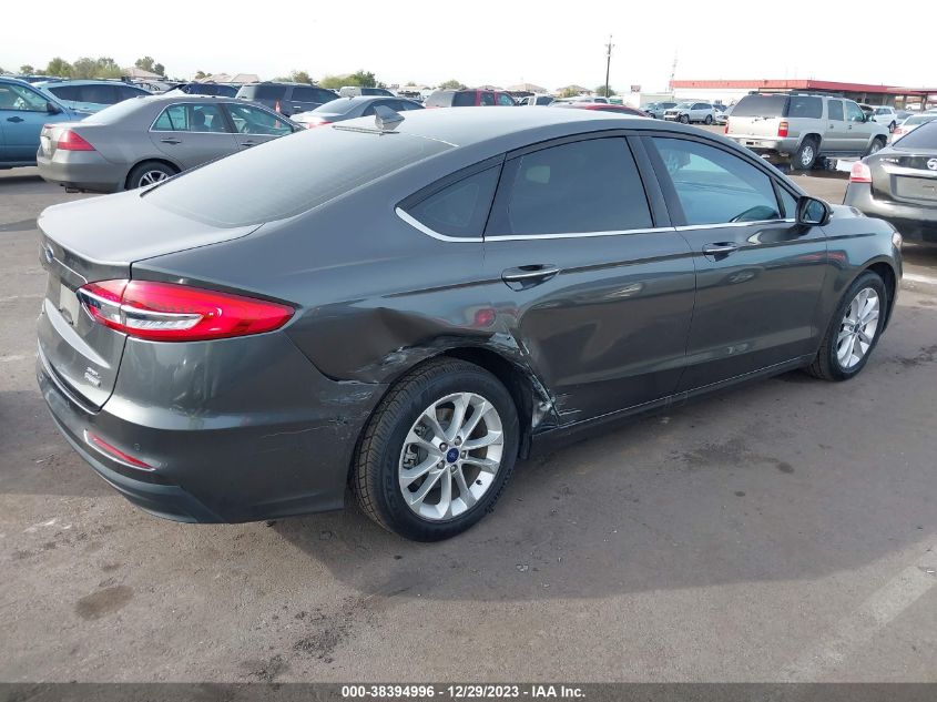 2020 FORD FUSION HYBRID SEL - 3FA6P0MU9LR263021