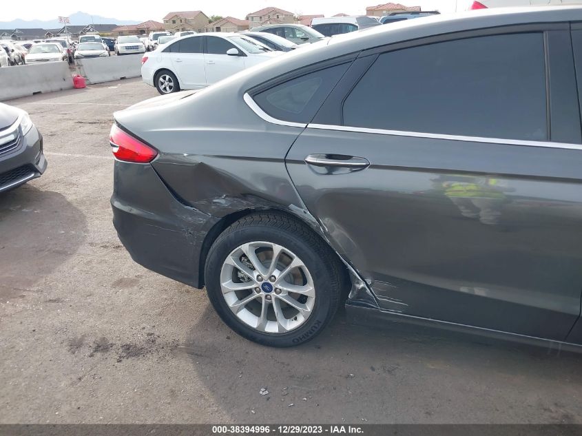 2020 FORD FUSION HYBRID SEL - 3FA6P0MU9LR263021