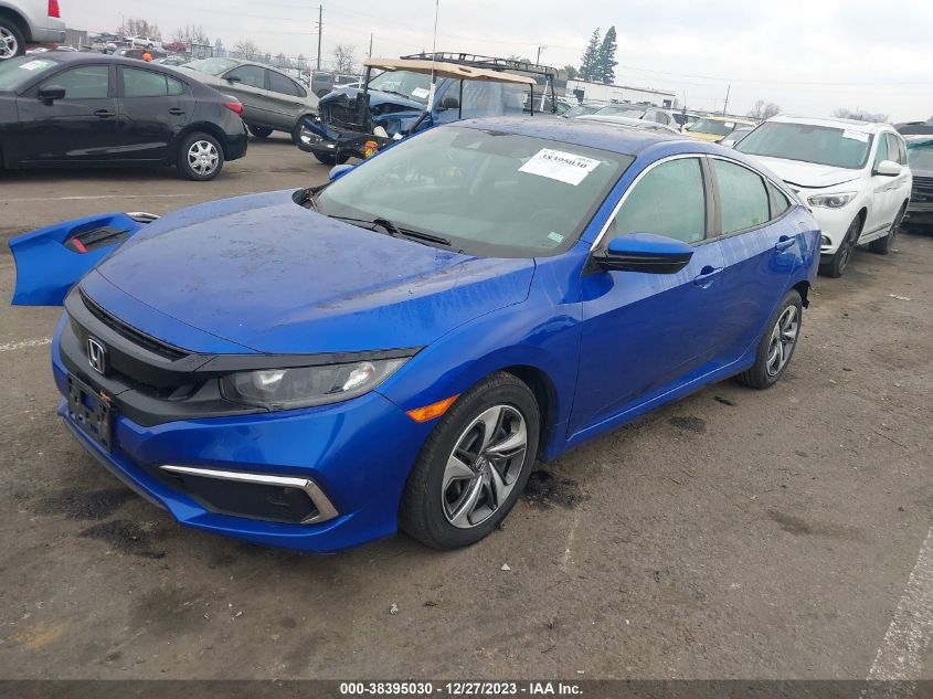 2019 HONDA CIVIC LX - 19XFC2F69KE026924