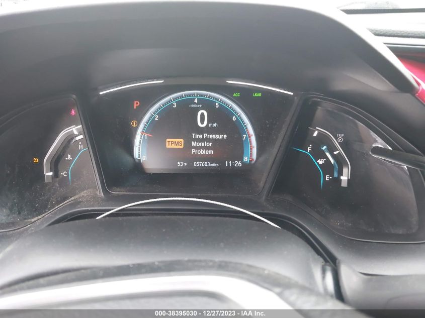 2019 HONDA CIVIC LX - 19XFC2F69KE026924