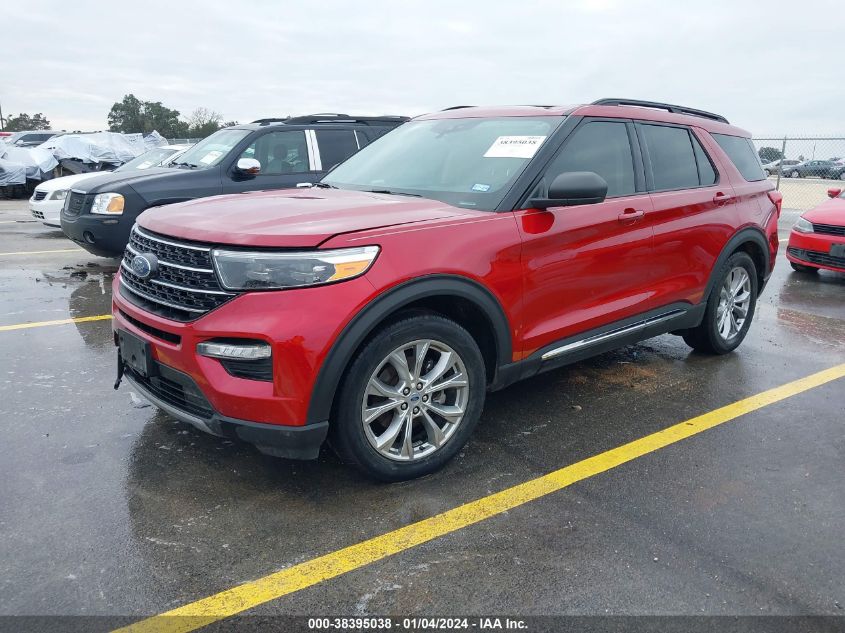 2021 FORD EXPLORER XLT - 1FMSK7DH5MGA45925