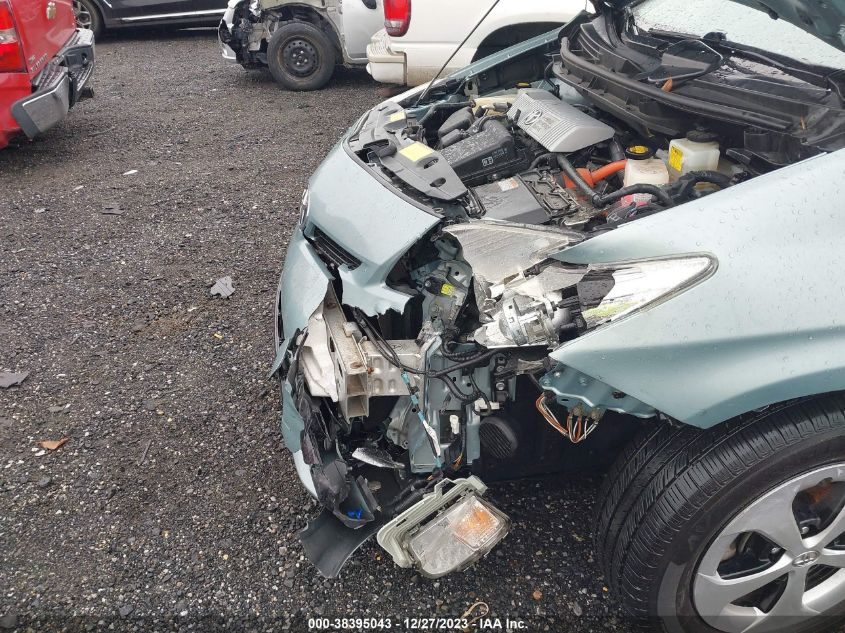 2013 TOYOTA PRIUS THREE - JTDKN3DU1D5660307