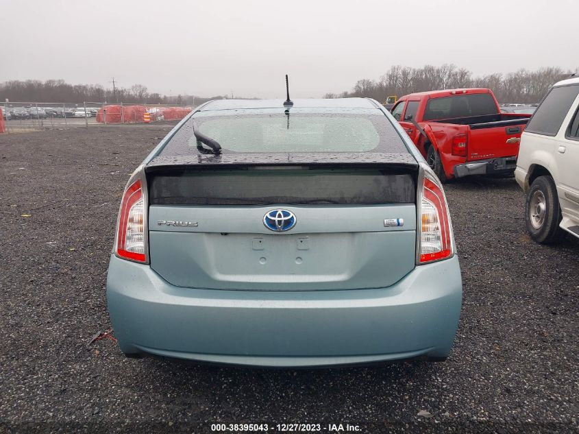 2013 TOYOTA PRIUS THREE - JTDKN3DU1D5660307
