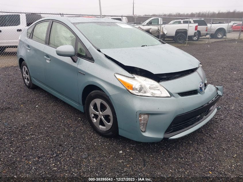 2013 TOYOTA PRIUS THREE - JTDKN3DU1D5660307