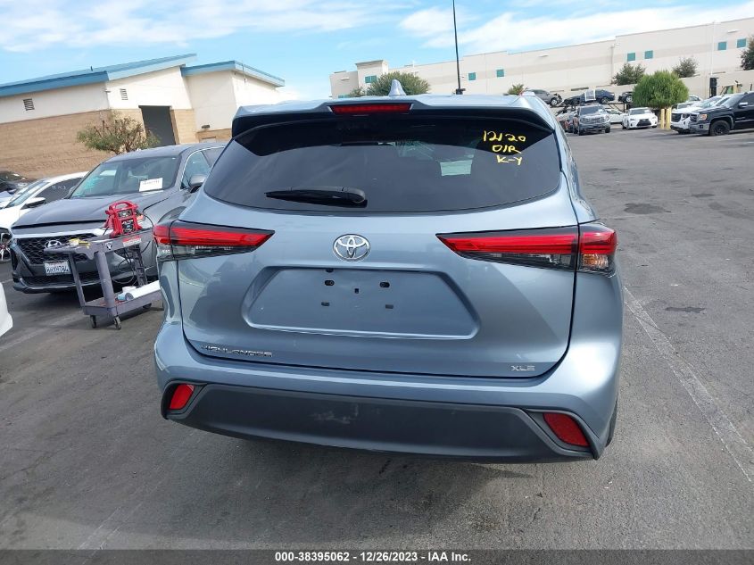 2022 TOYOTA HIGHLANDER XLE - 5TDHZRAH4NS121281
