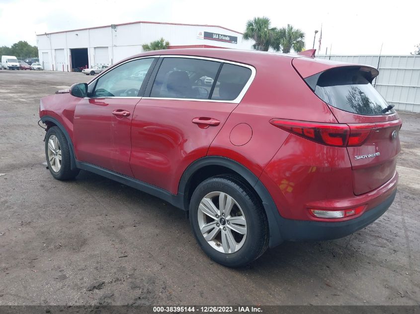2019 KIA SPORTAGE LX - KNDPM3AC4K7563401