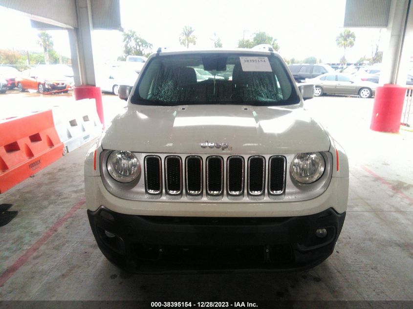 2016 JEEP RENEGADE LIMITED - ZACCJBDT7GPE36519