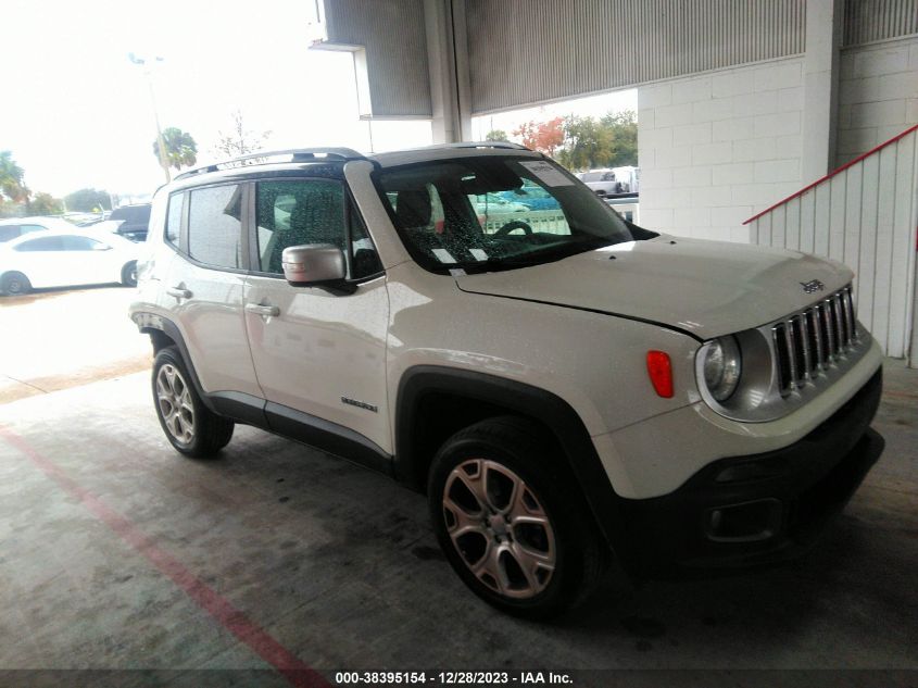 2016 JEEP RENEGADE LIMITED - ZACCJBDT7GPE36519