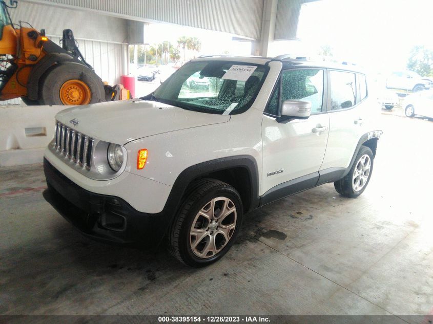 2016 JEEP RENEGADE LIMITED - ZACCJBDT7GPE36519