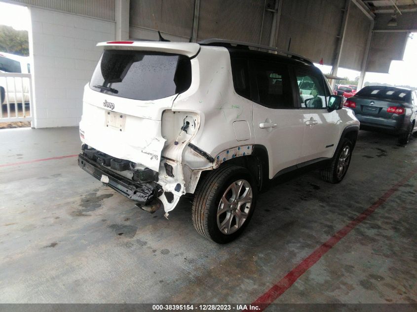 2016 JEEP RENEGADE LIMITED - ZACCJBDT7GPE36519