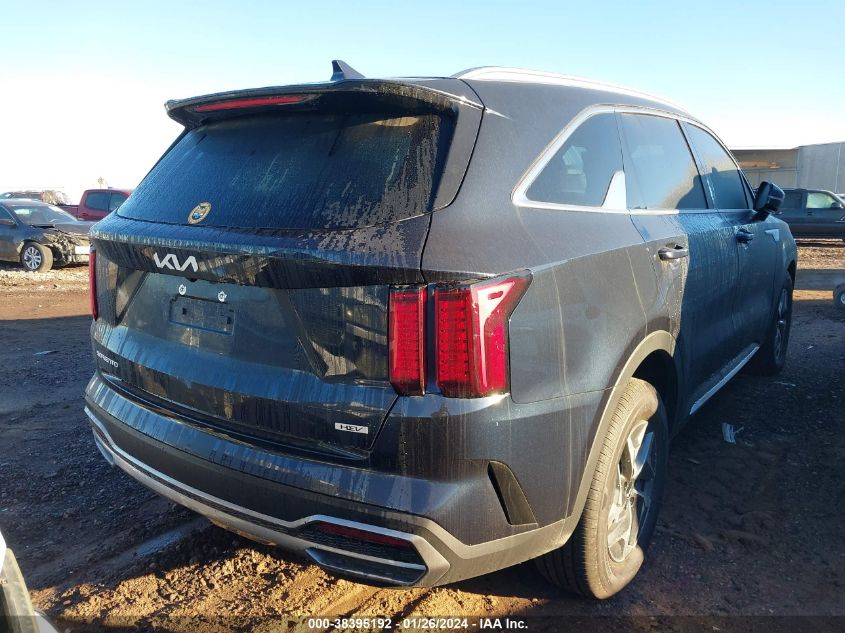 VIN KNDRH4LG8P5223030 2023 KIA SORENTO HYBRID EX