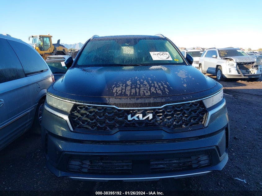 VIN KNDRH4LG8P5223030 2023 KIA SORENTO HYBRID EX