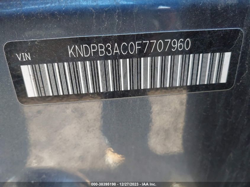 2015 KIA SPORTAGE LX - KNDPB3AC0F7707960